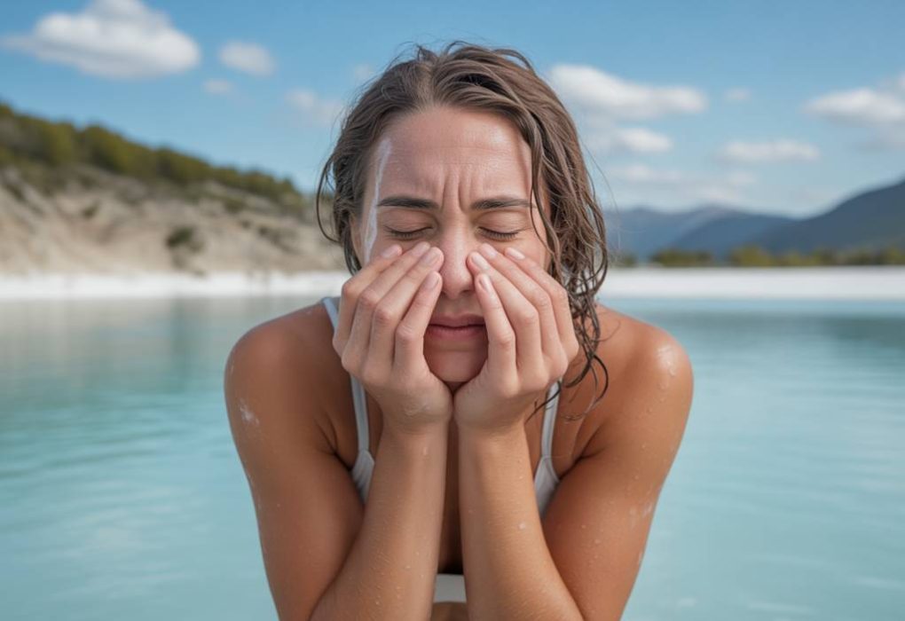 L’impact de l’eau calcaire sur les problèmes de peau sensibles (eczéma, psoriasis, démangeaisons) et les solutions pour les soulager