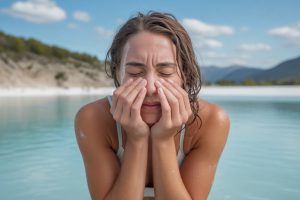 L’impact de l’eau calcaire sur les problèmes de peau sensibles (eczéma, psoriasis, démangeaisons) et les solutions pour les soulager